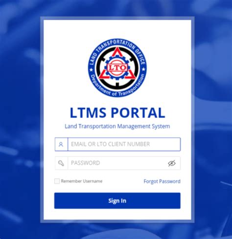 ltms portal|lto renewal.
